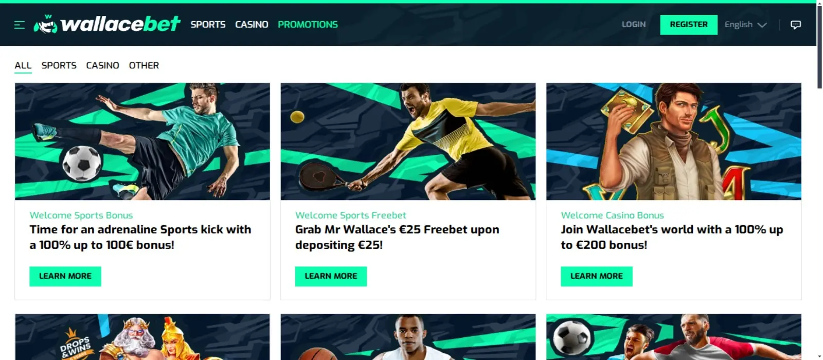 Wallacebet interface